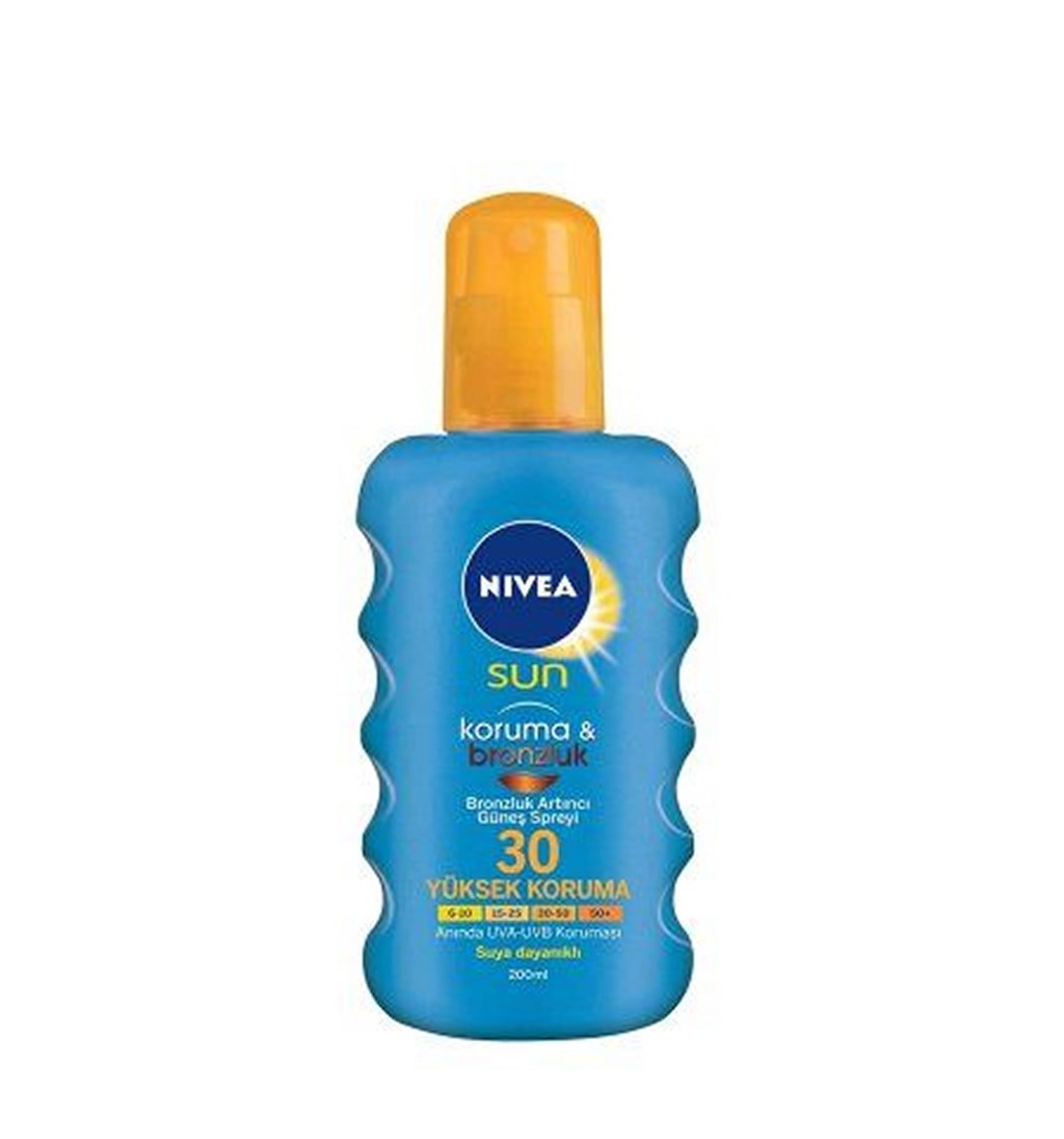 NİVEA GÜNEŞ BRONZLUK ARTTIRICI SPRAY SPF30 200ML