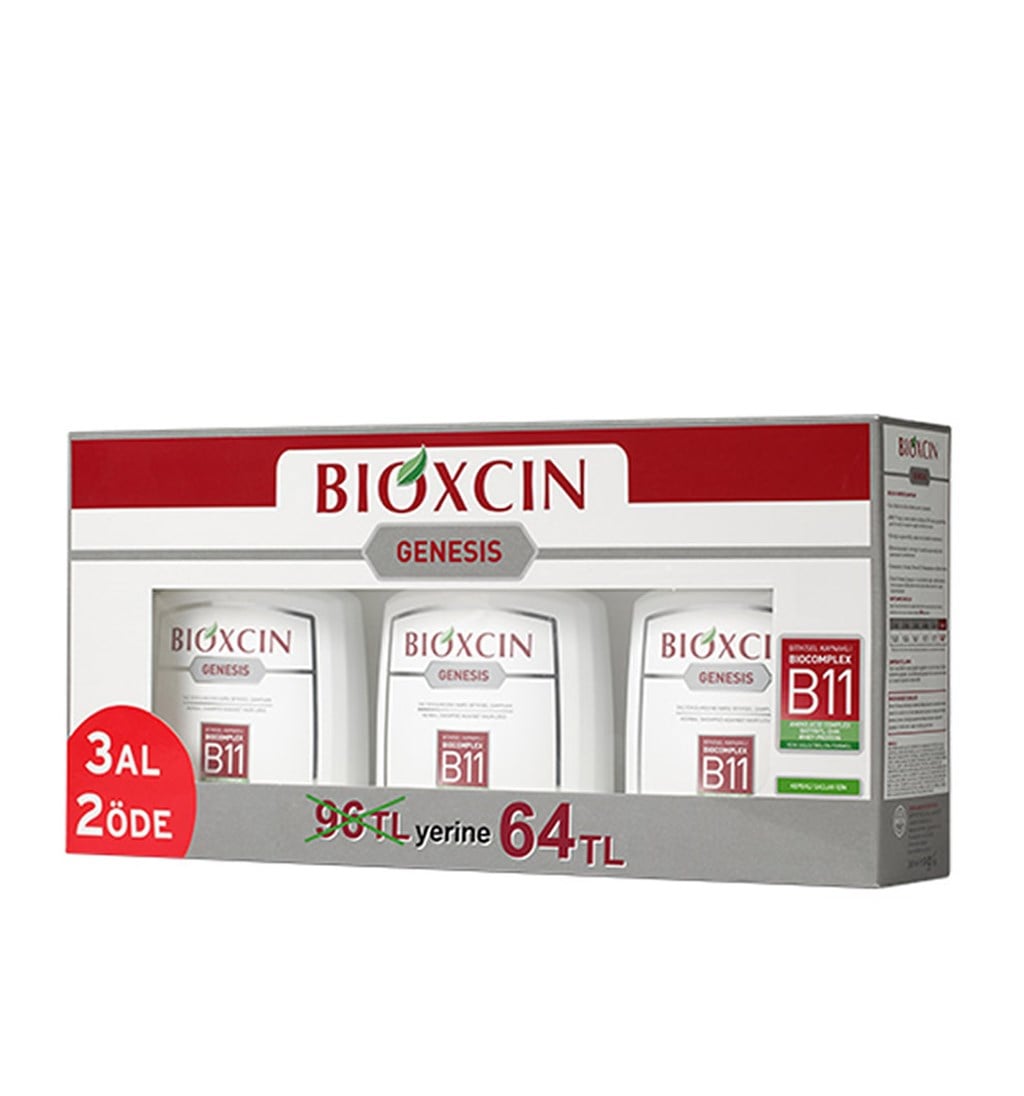 BİOXCİN GENESİS - 3 AL 2 ÖDE - KEPEKLİ SAÇLAR