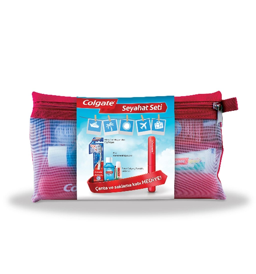 COLGATE SEYAHAT KİTİ ÇANTA HEDİYELİ