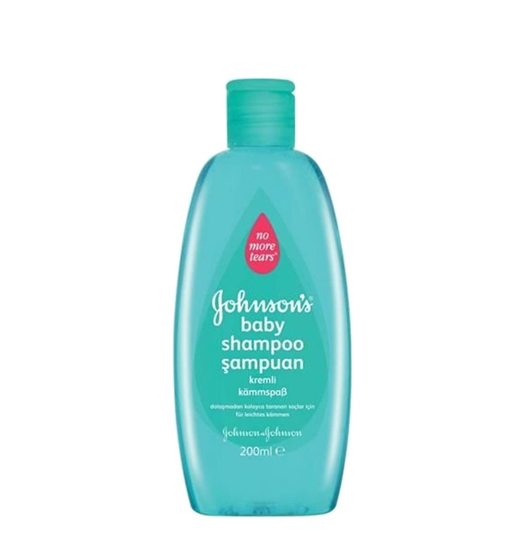 JOHNSON'S BABY KREMLİ ŞAMPUAN 200ML - GÖZ YAKMAYAN BEBEK ŞAMPUANI