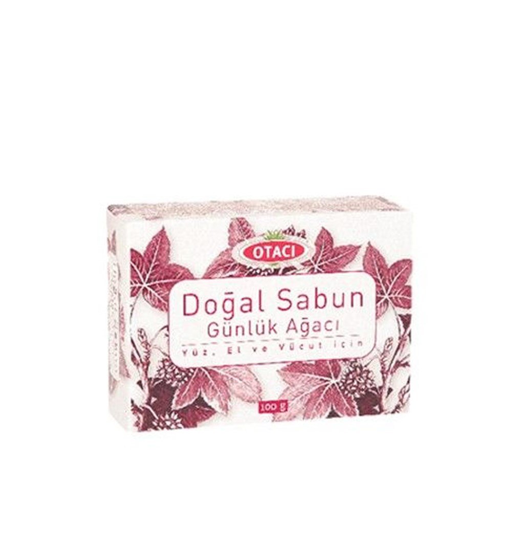 OTACI DOĞAL SABUN GÜNLÜK AĞACI 100G YÜZ EL VE VÜCUT İÇİN
