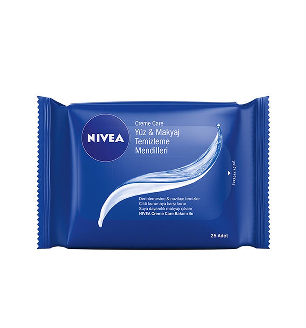 NİVEA CREME CARE TEMİZLEME MENDİLİ 25 ADET