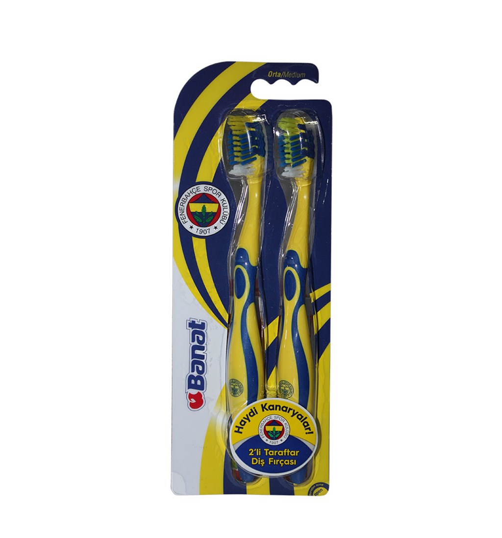 BANAT FENERBAHÇE YETİŞKİN 1+1 DİŞ FIRÇASI