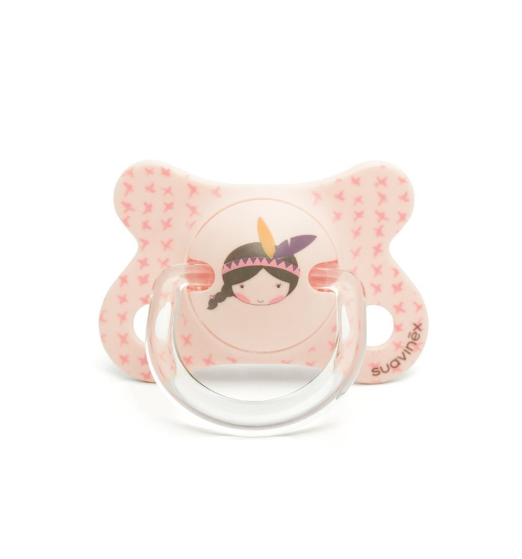 SUAVİNEX FUSİON PREMATÜRE FİZYOLOJİK SİLİKON EMZİK - İNDİANS - PEMBE