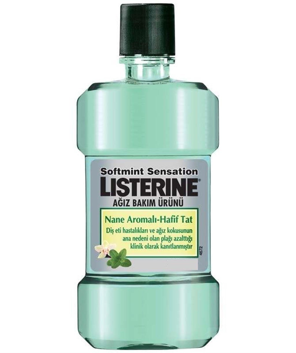 LISTERİNE SOFT MINT AROMALI 500 ML