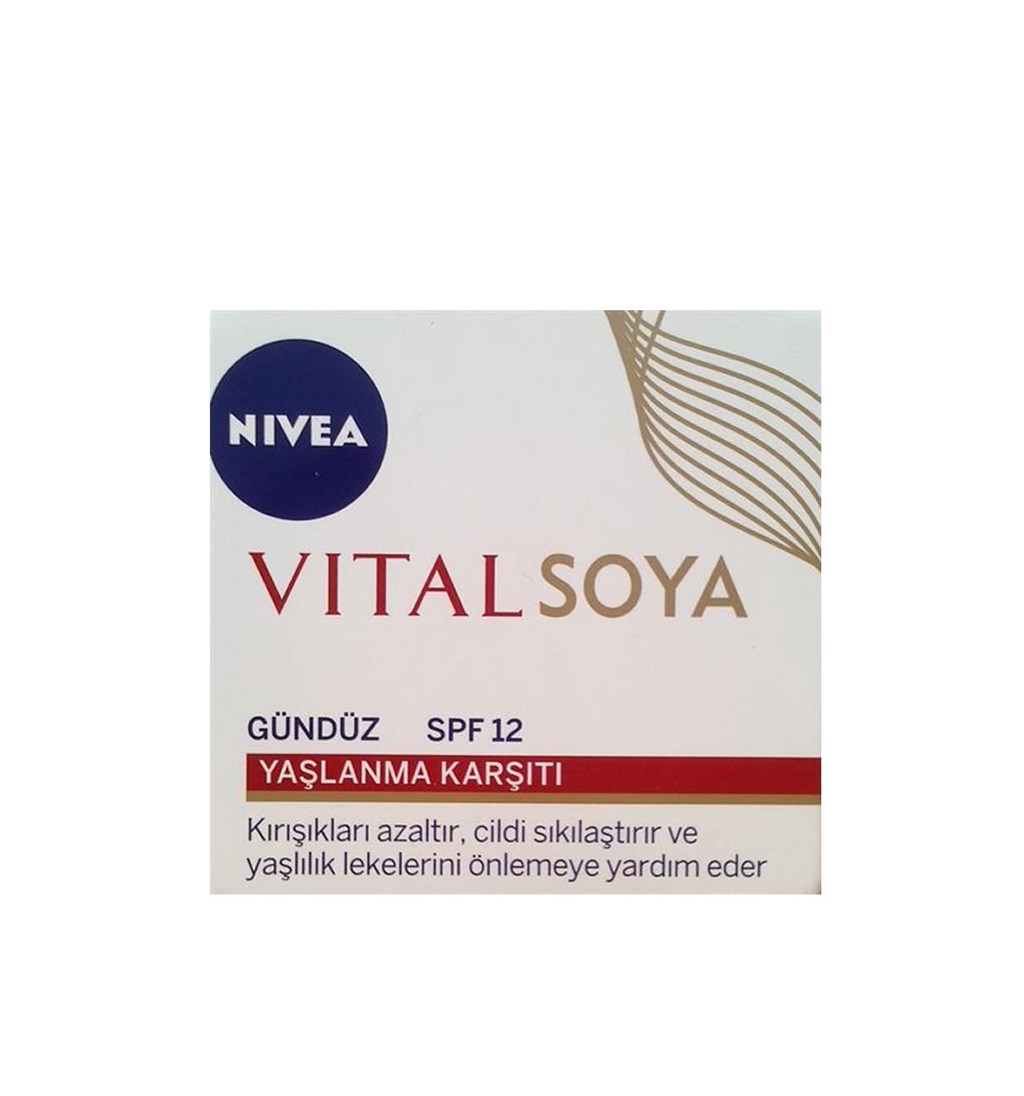 NİVEA VİTAL SOYA OLGUN CİLTLER GÜNDÜZ KREMİ SPF15 50ML ANTİ-AGE YAŞLANMA KARŞITI