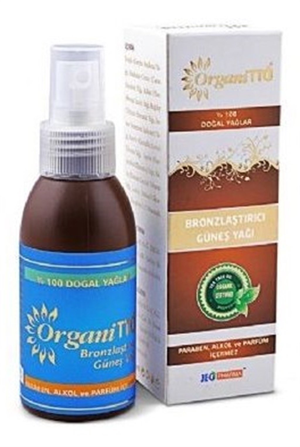 ORGANİTTO BRONZLAŞTIRICI GÜNEŞ YAĞI 100 ML