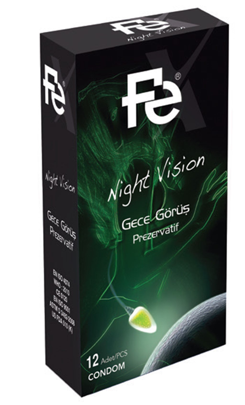 FE PREZERVATİF GECE GÖRÜŞ 12'Lİ PAKET