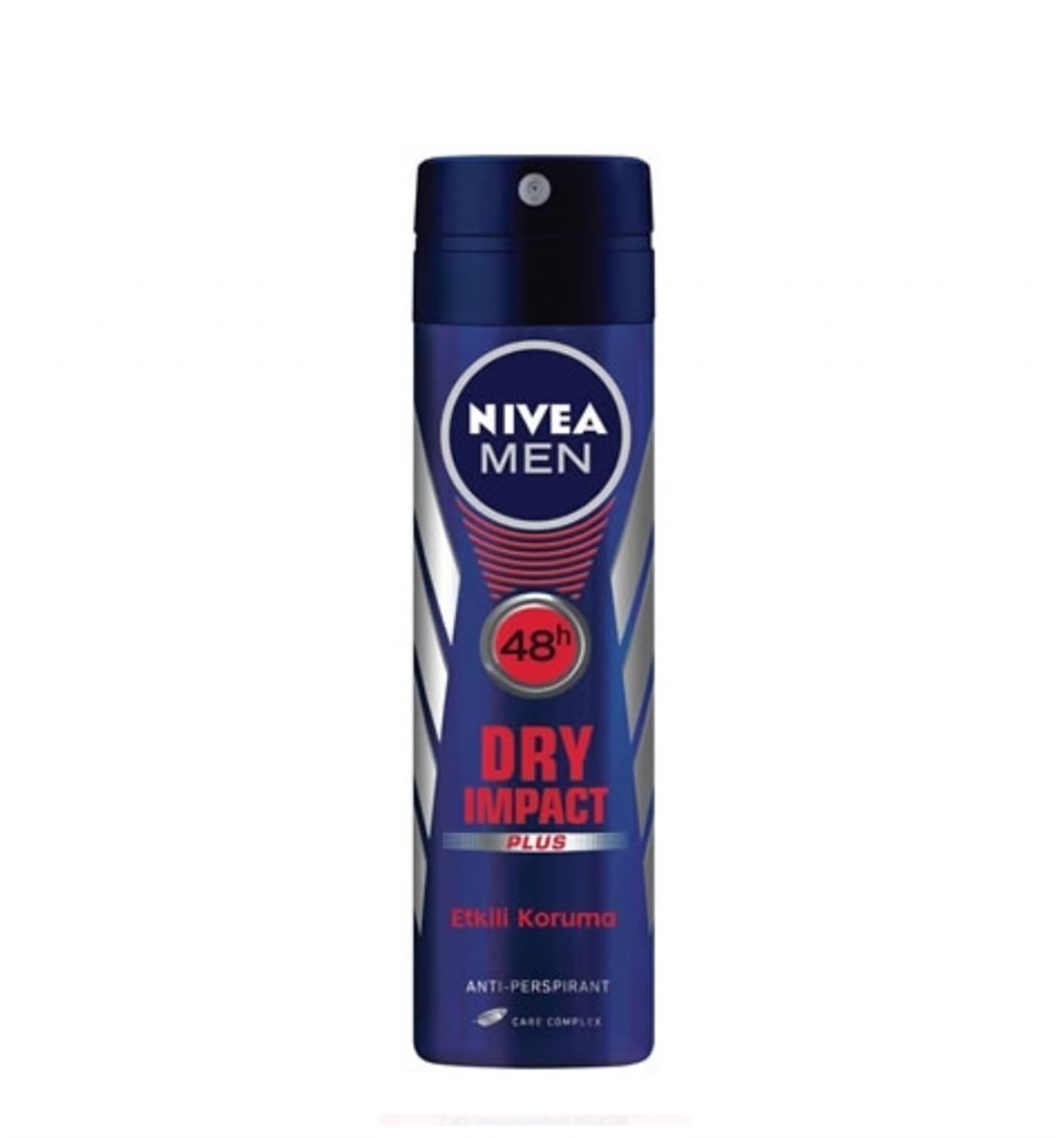 NİVEA MEN DRY İMPACT 150ML DEODORANT PUDRALI VE ALKOSÜZ