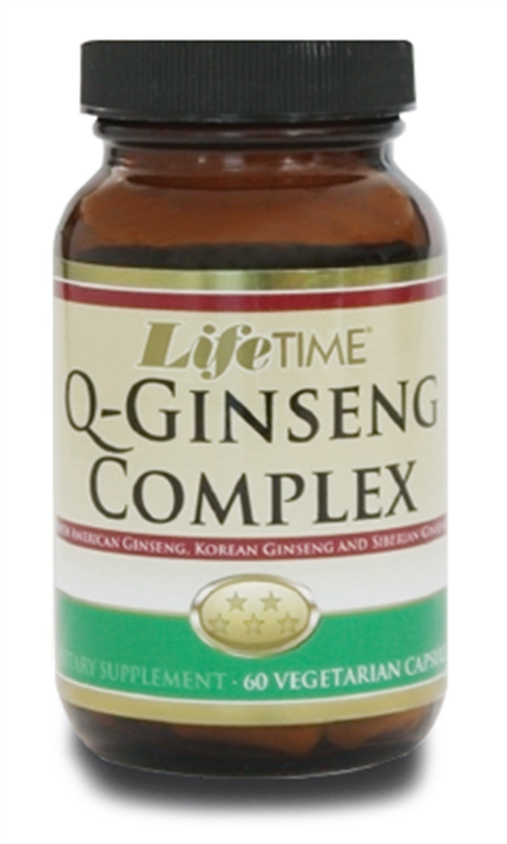 LİFETİME  Q-GİNSENG COMPLEX VEGGİE CAPSULES
