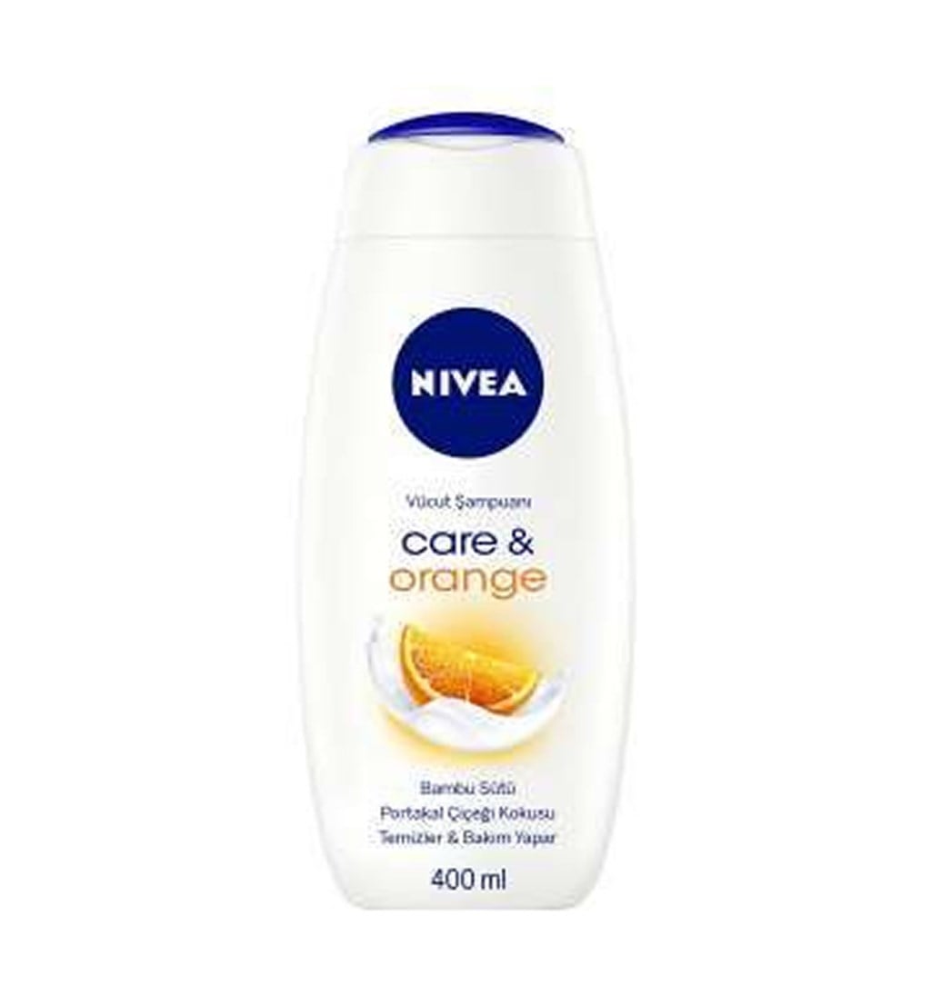 NİVEA VÜCUT ŞAMPUANI CARE&ORANGE 400ML