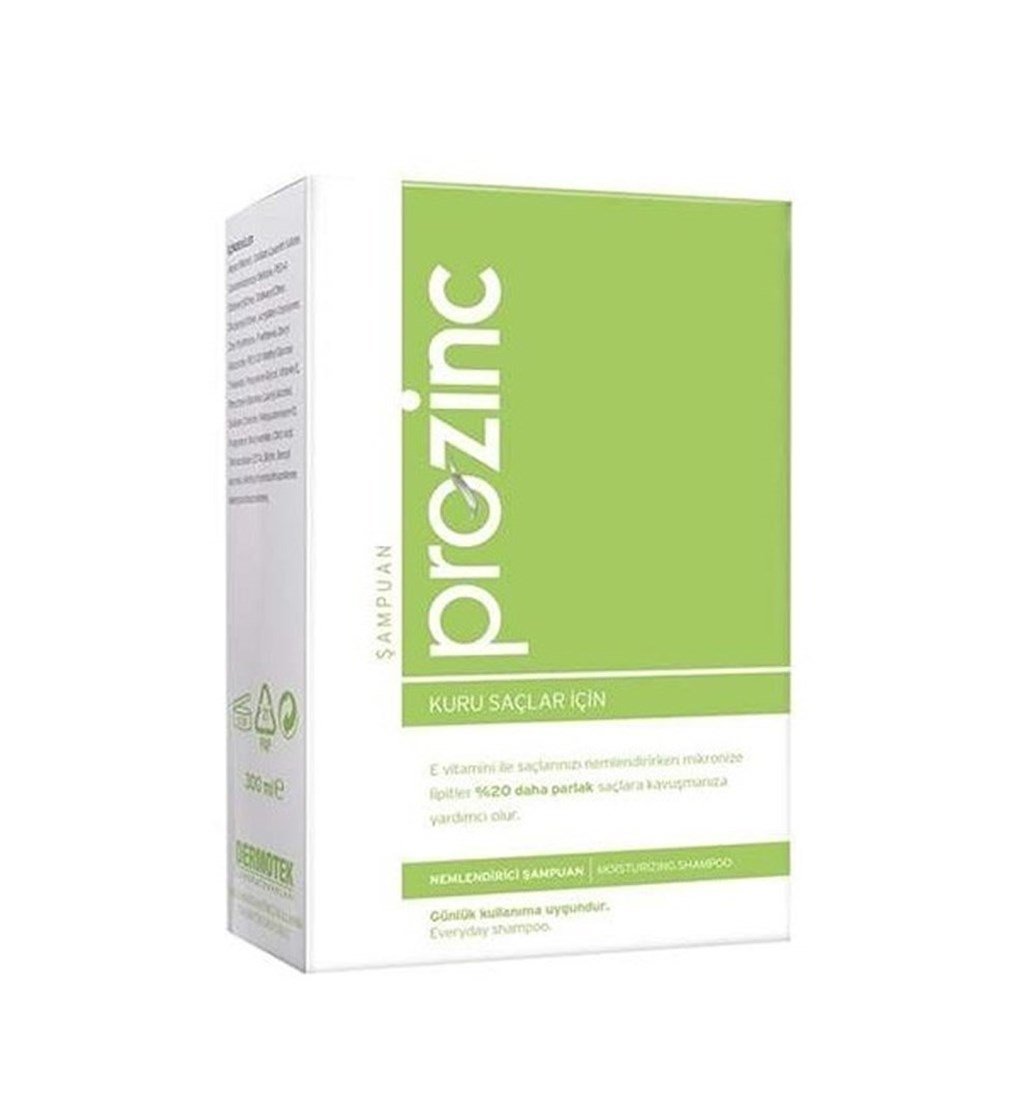 PROZINC VİTAMİN E ŞAMPUAN YEŞİL 300 ML (KEPEĞE KARŞI ETKİLİ)