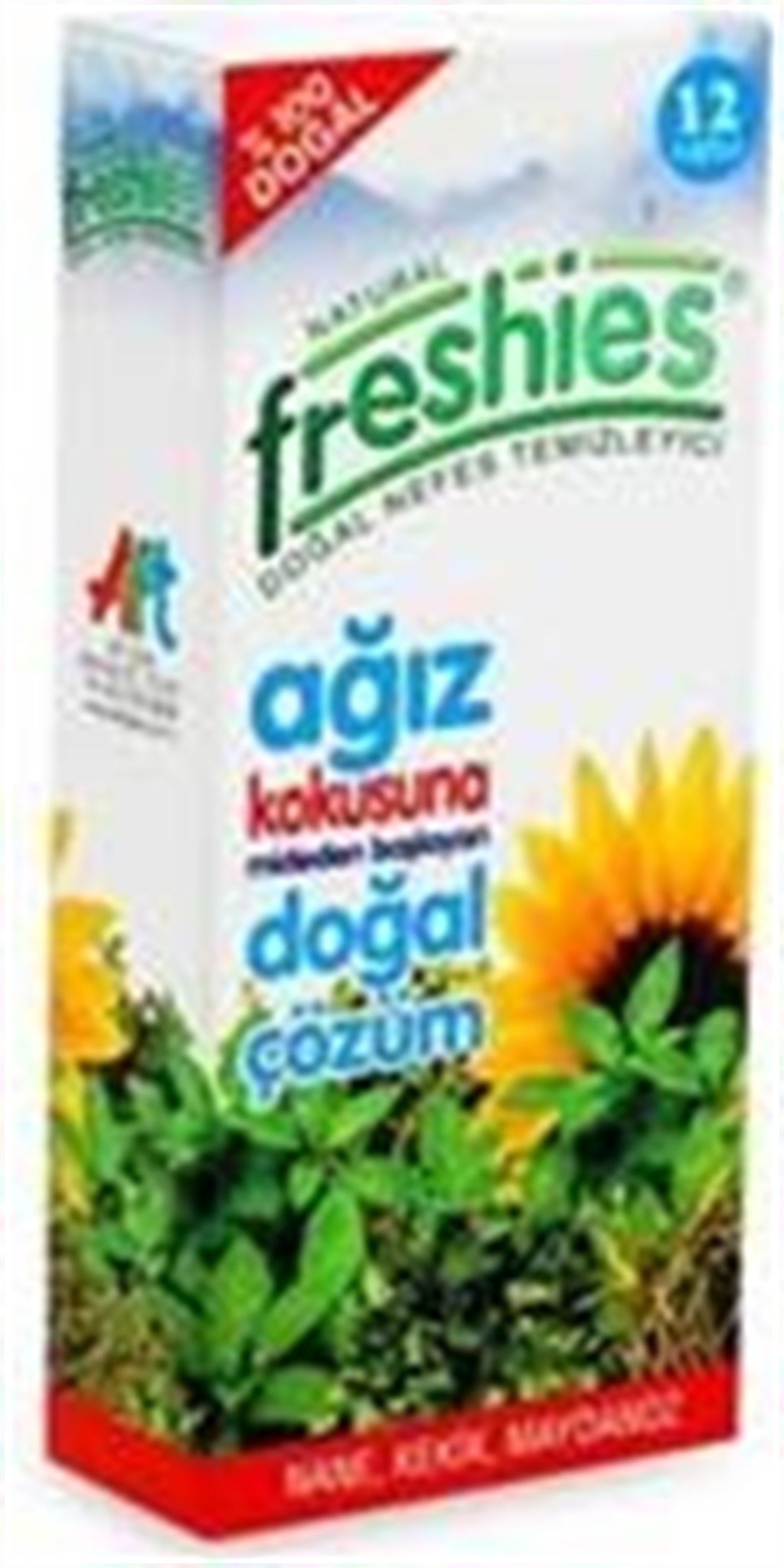 FRESHİES 12 Lİ AĞIZ KOKU GİDERİCİ TABLET