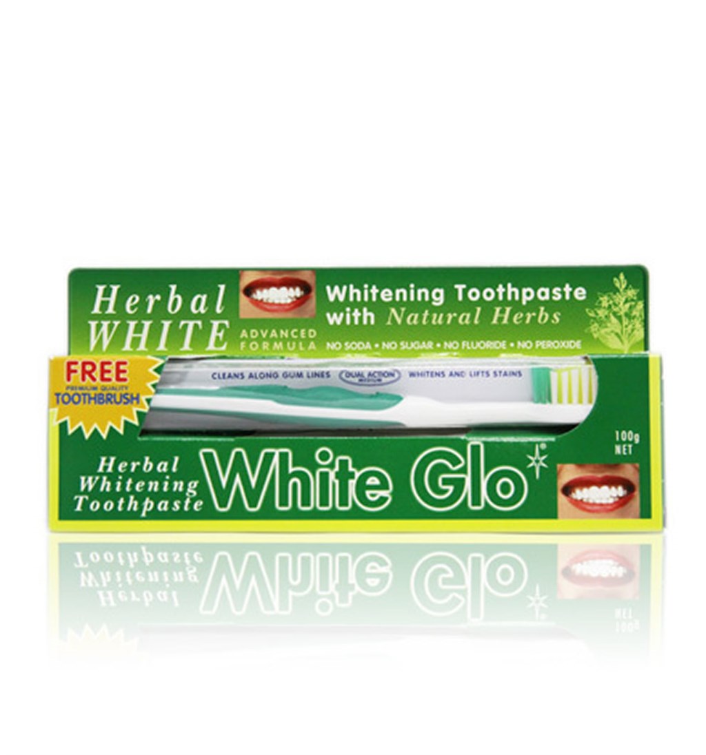 WHİTE GLO HERBAL WHİTE BEYAZLATICI BİTKİSEL DİŞ MACUNU 100ML
