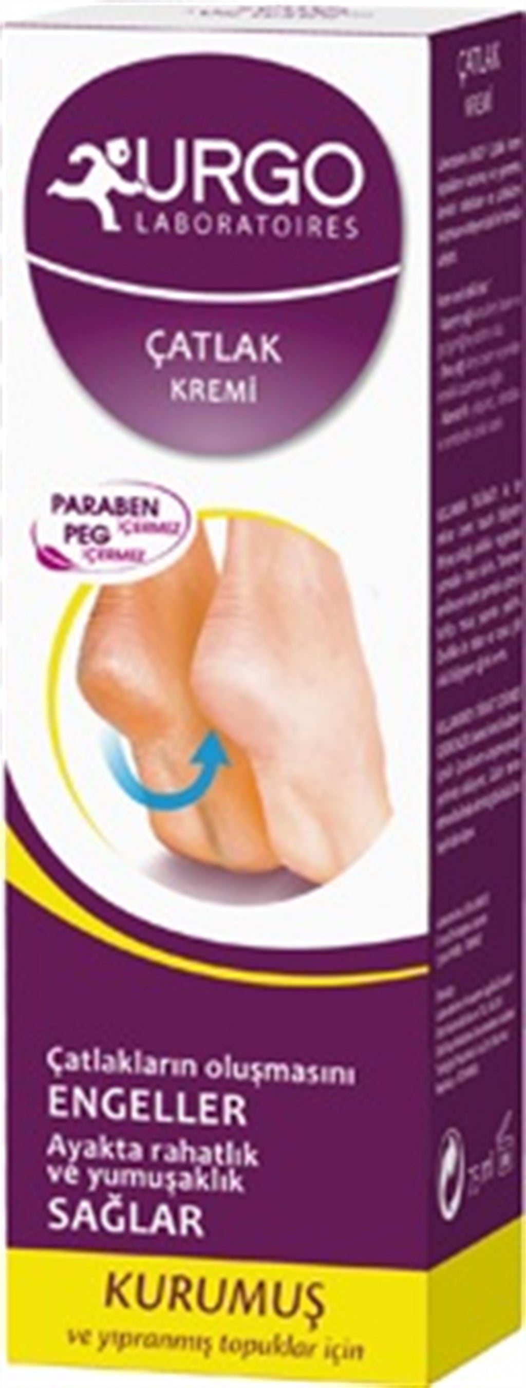 URGO TOPUK ÇATLAK KREMİ 75 ML