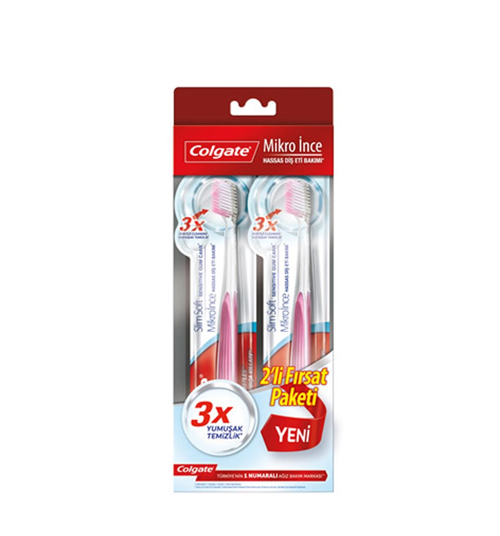 COLGATE MİKRO HASSAS DİŞ ETİ BAKIMI 2'Lİ PAKET