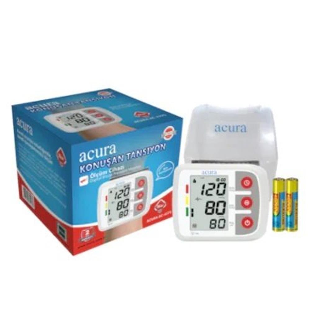 Acura AC-437S Türkçe Konuşan Bilekten Tansiyon Aleti