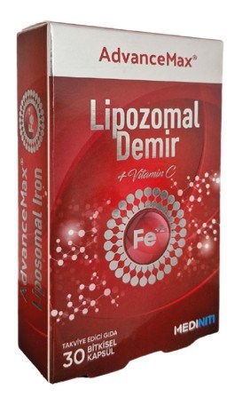 Advancemax Lipozomal Demir 30 Kapsül