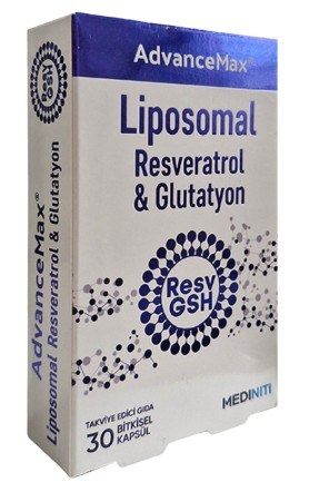 Advancemax Lipozomal Resveratrol Glutatyon 30 Kapsül