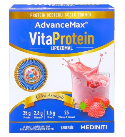 Advancemax Lipozomal Vitaprotein 15 Saşe