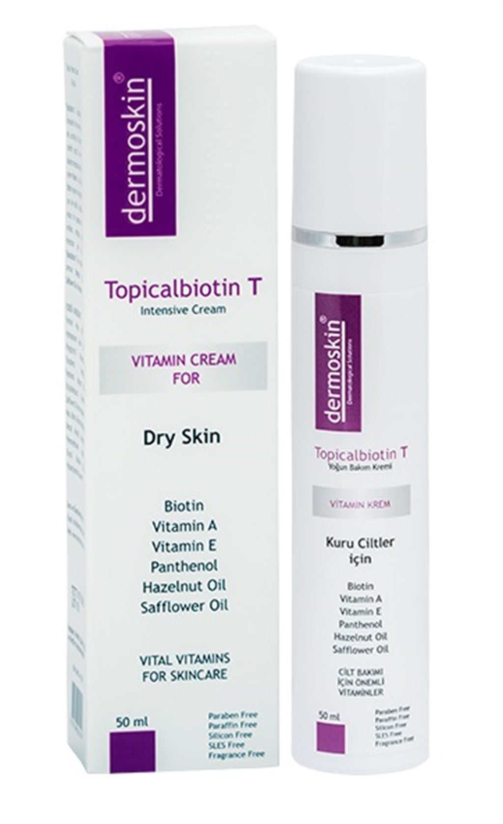 DERMOSKİN TOPİCALBİOTİN T KREMİ 50ML