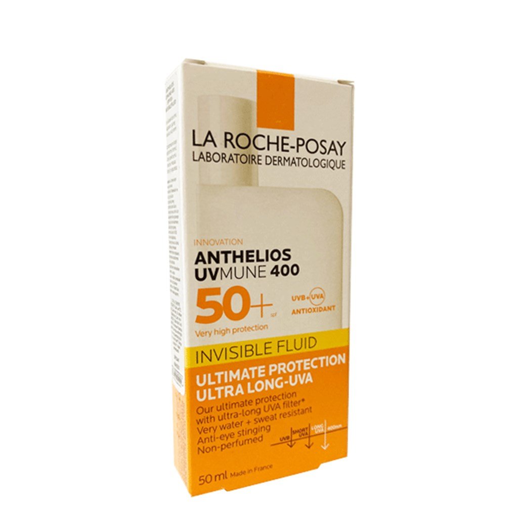 Anthelios Uvmune Fluid SP50+ 50ml Tüm cilt tipleri için Akışkan Yüz Güneş Koruyucu