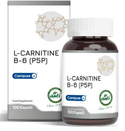 Anti L-Carnitine B6 Takviye Edici Gıda 100 Kapsül