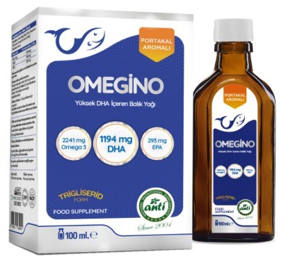 Anti Omegino Yüksek DHA İçeren Omega 3 100 ml