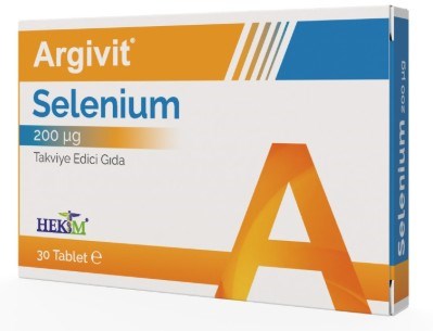 Argivit Selenium Selenyum İçeren Takviye Edici Gıda 30 Tablet