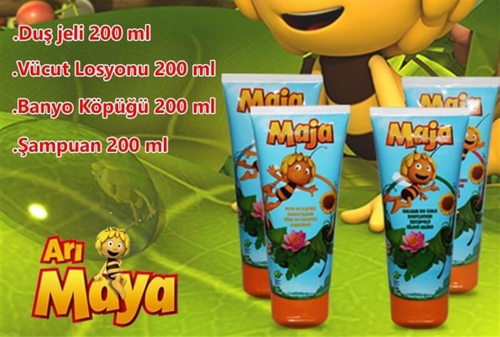 Arımaya Banyo Seti (Şampuan - Duş Jeli - Vücut Losyonu - Banyo Köpüğü) 200 ml