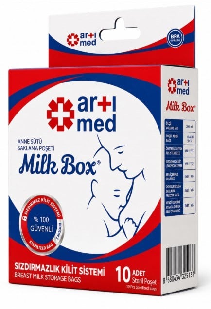 Artımed Süt Saklama Poşeti 10'lu