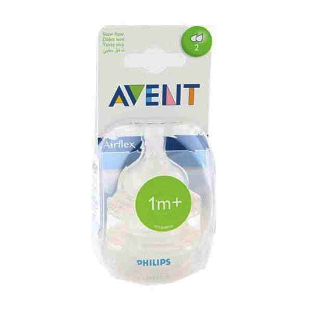 Avent SCF632/27 Biberon Emziği Silikon 1 Ay ve Üzeri 2'li