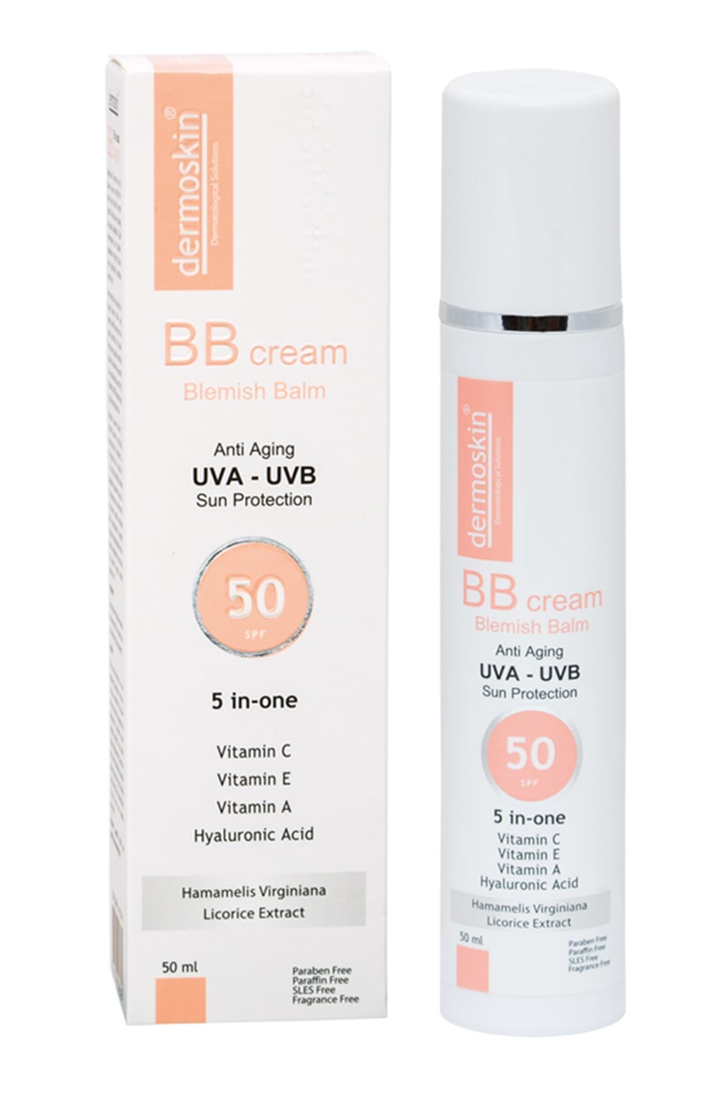 DERMOSKİN BB KREM (5 İN ONE 50 SPF)