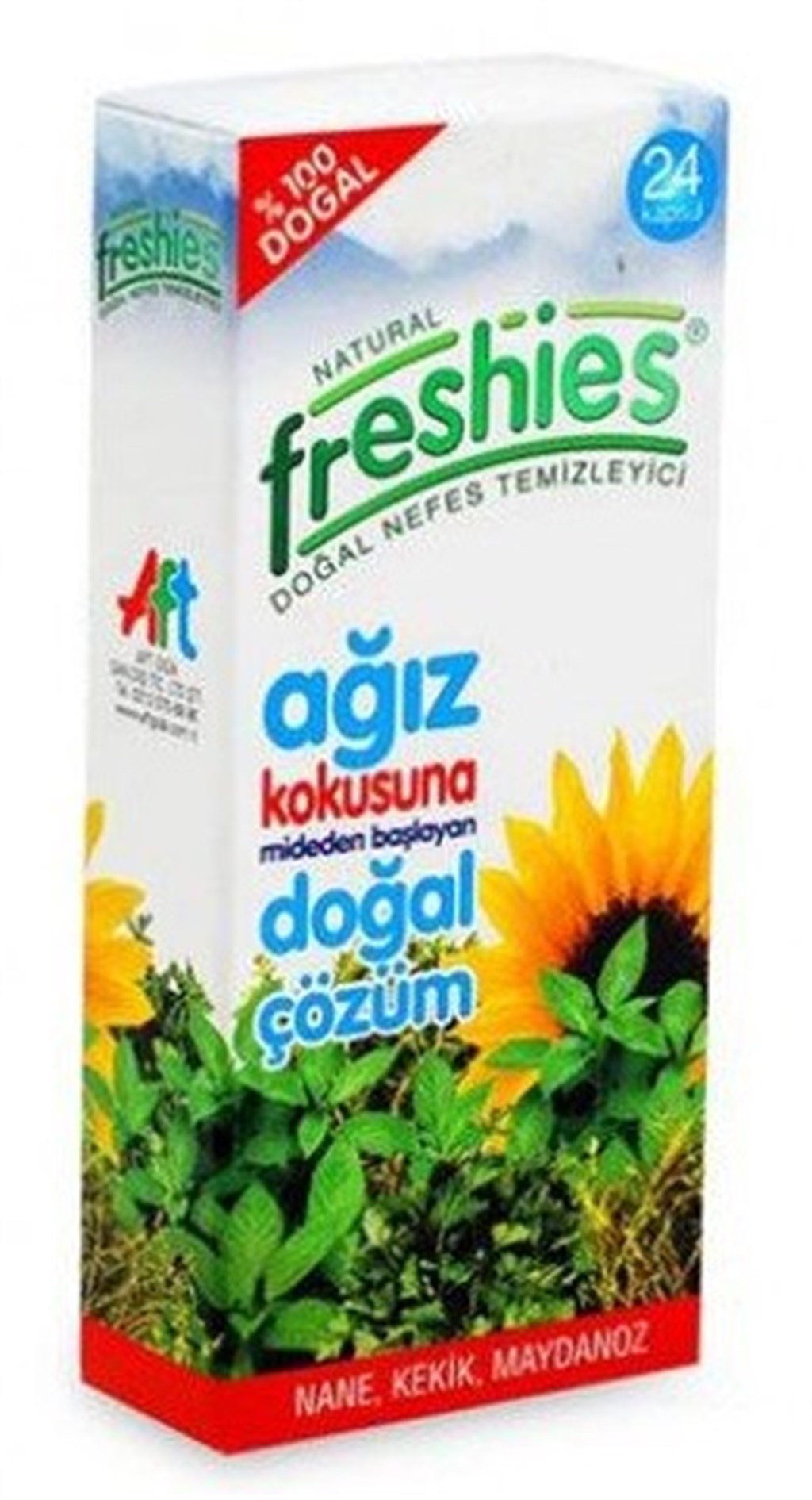 FRESHİES 24 LÜ AĞIZ KOKU GİDERİCİ TABLET