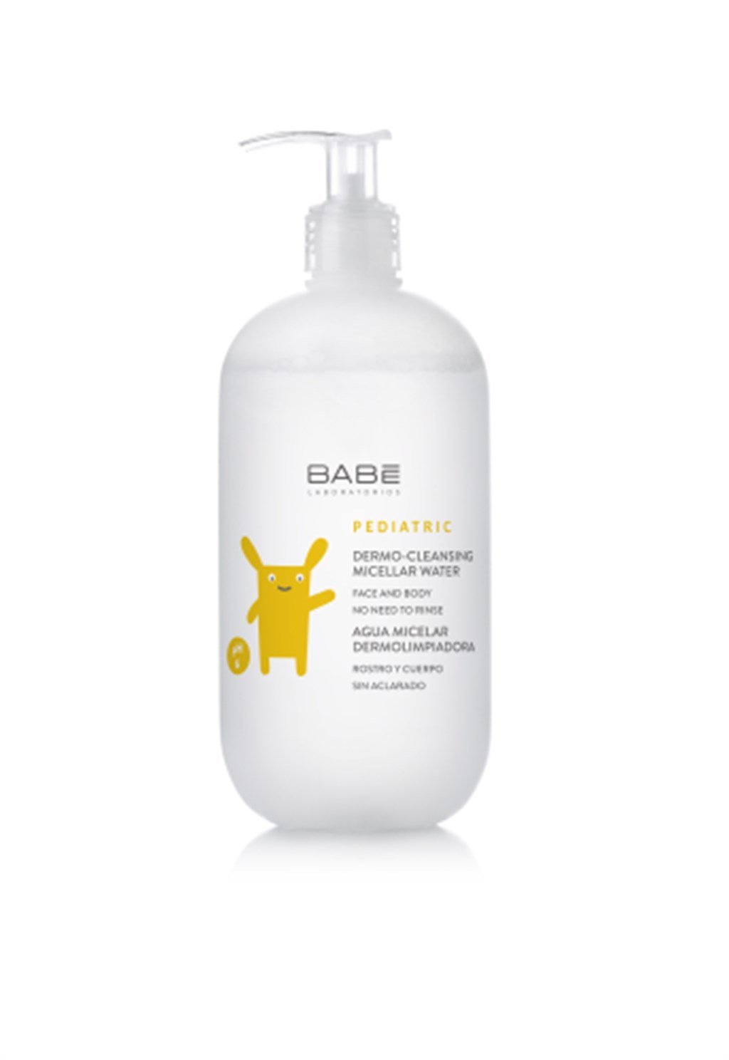 Babe Bebek ve Çocuk İçin Durulama Gerektirmeyen Temizleme Suyu 500ml