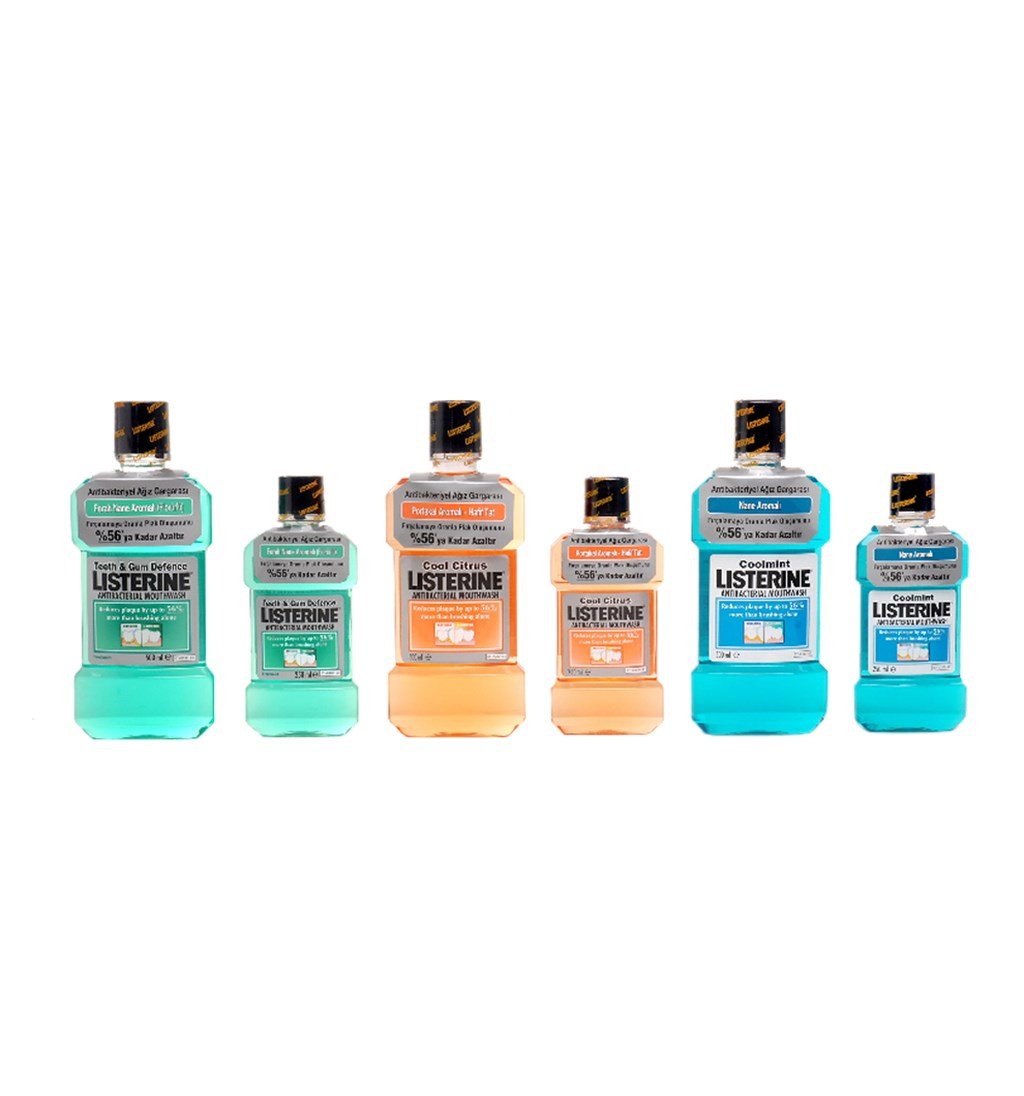 LİSTERİNE TEETH GUM YEŞİL 250ML