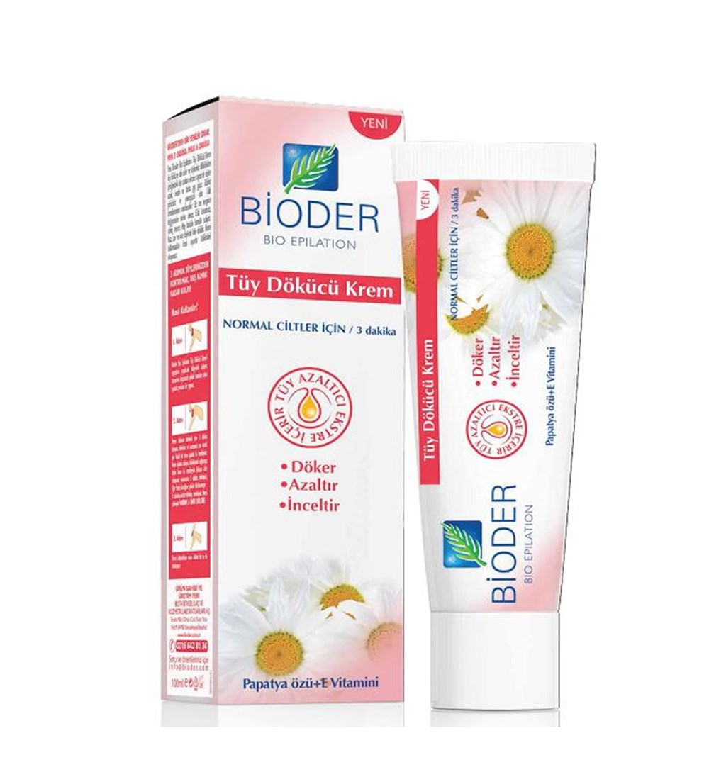 BİODER TÜY DÖKÜCÜ KREM 100 ML - NORMAL CİLTLER