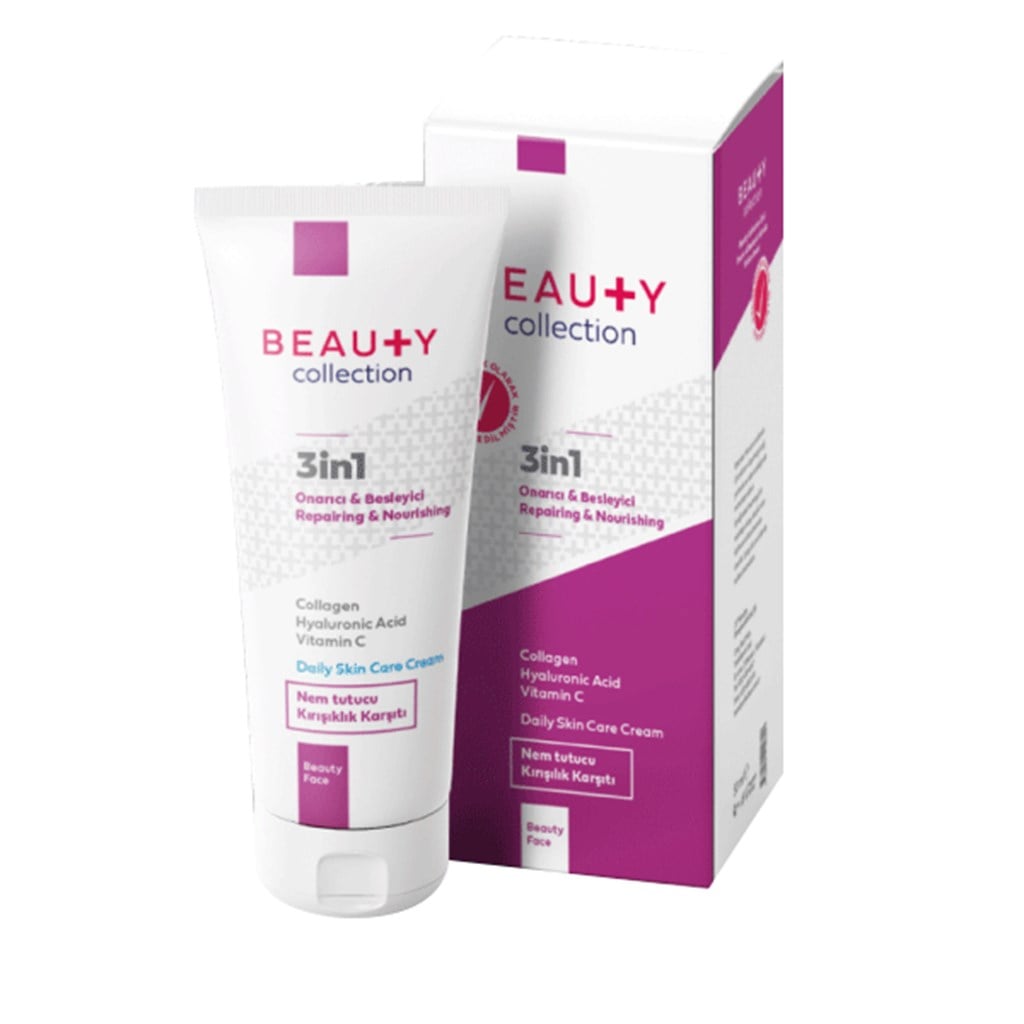 Beauty Collection 3in1 Kırışıklık Karşıtı ve Nem Tutucu Krem