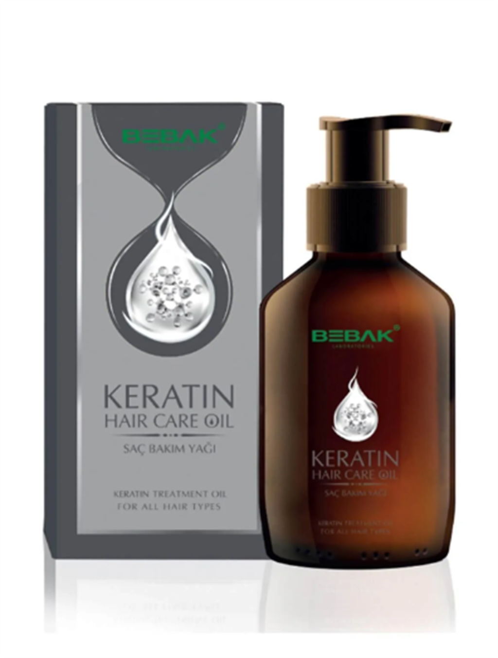 Bebak Keratin Saç Bakım Yağı 100ml