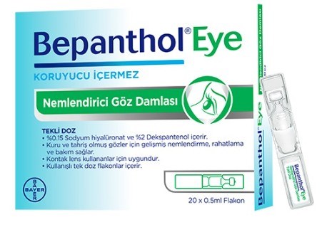 Bepanthol Eye Göz Damlası 0,5 ml 20 Flakon