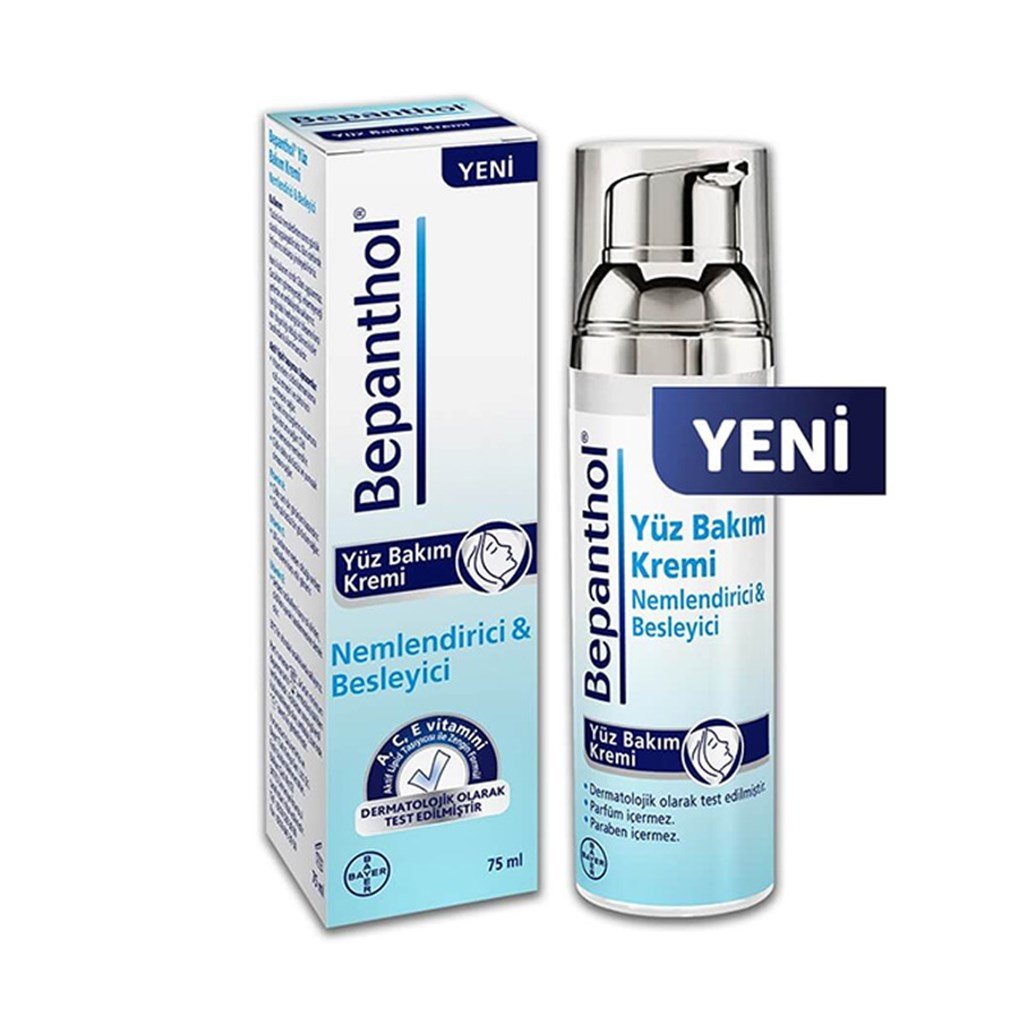 Bepanthol Nemlendirici Besleyici Yüz Kremi 75 ml