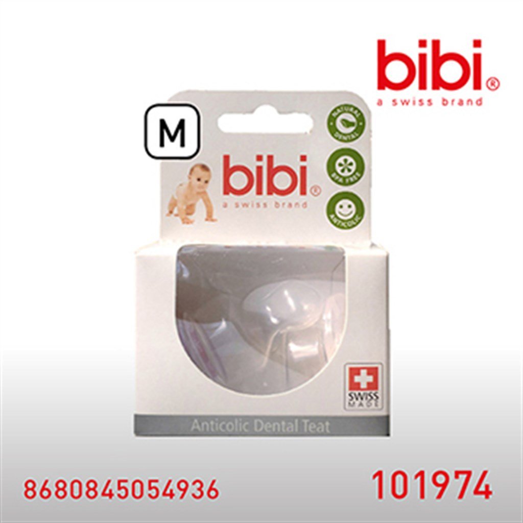 BİBİ CAM BİBERON EMZİĞİ 2'Lİ YEDEK MEDİUM