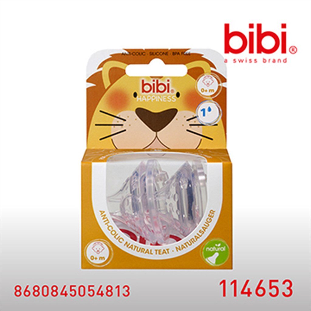 BİBİ PP BİBERON EMZİĞİ 2'Lİ YEDEK 0+