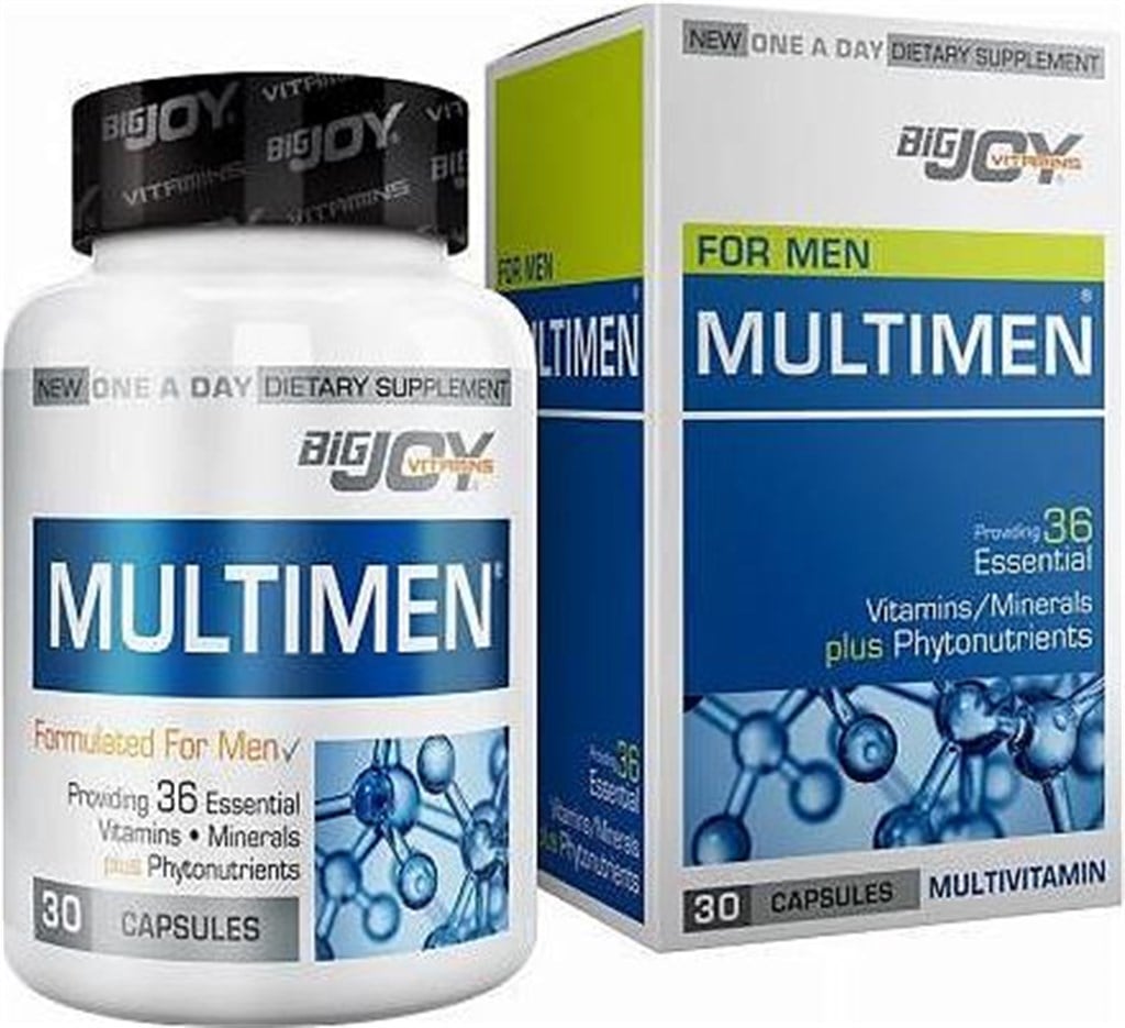 BigJoy Vitamins - Multimen Multivitamin 30 Kapsül