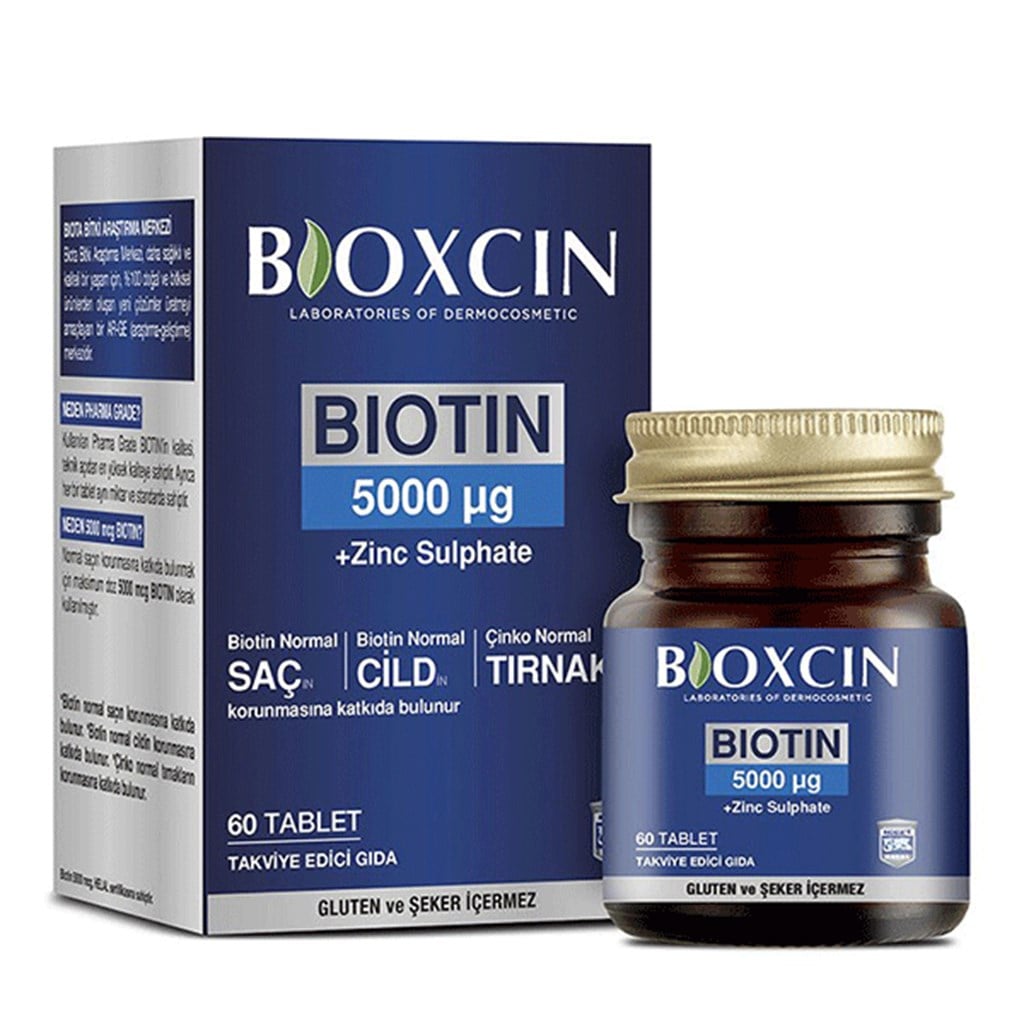 Bioxcin Biotin 5000mcg 60 Tablet