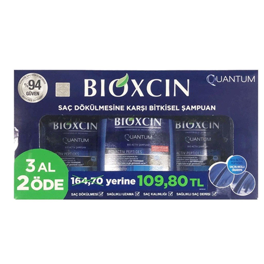 Bioxcin Quantum Şampuan 3 Al 2 Öde - Kuru Ve Normal Saçlar