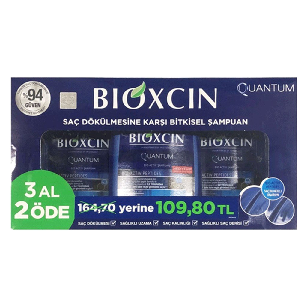 Bioxcin Quantum Şampuan 3 Al 2 Öde - Yağlı Saçlar