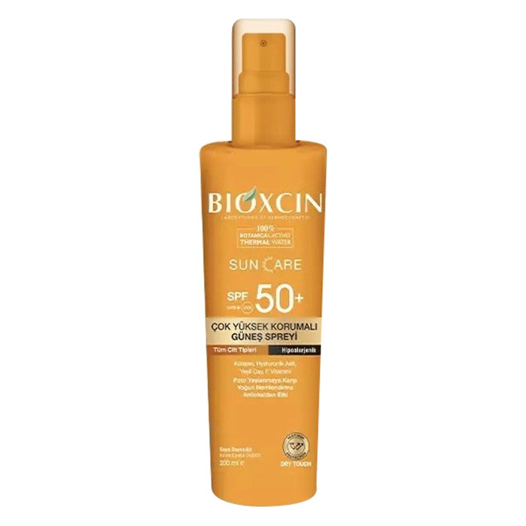 Bioxcin Sun Care Çok Yüksek Korumalı Tüm Ciltler Güneş Spreyi Spf 50+ 200ml
