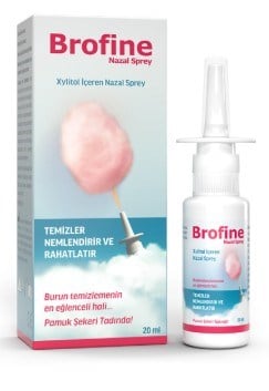 Brofine Xylitol İçeren Burun Spreyi 20 ml