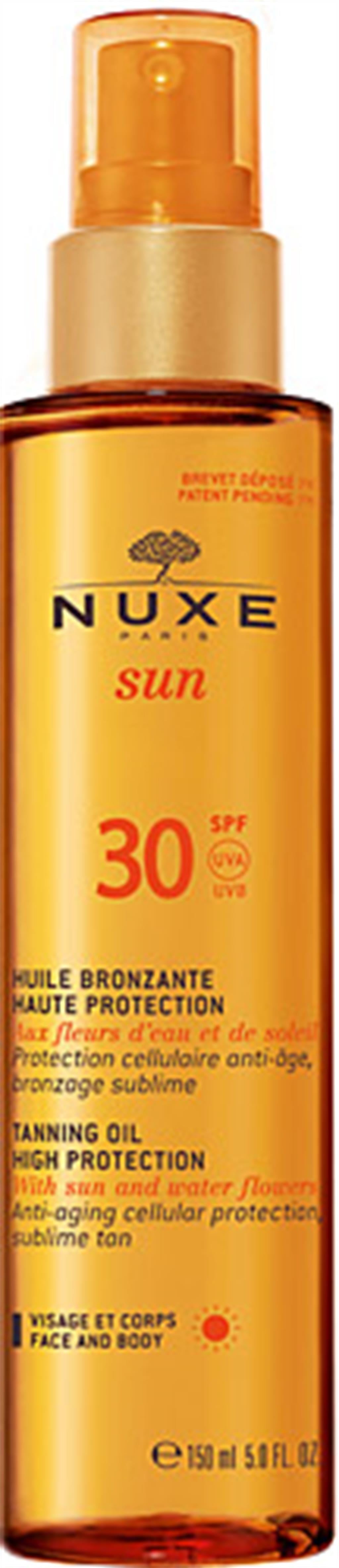 Bronzlaştırıcı Yüz ve Vücut Yağı SPF 30